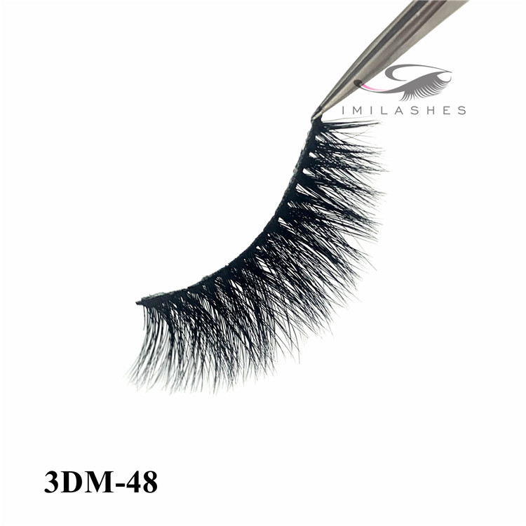 New styles flirty look 3d mink strip eyelashes supplier-L