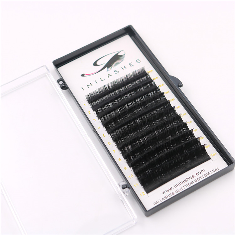 Russian high quality PBT fiber 0.20 classic lash extensions wholesale-V