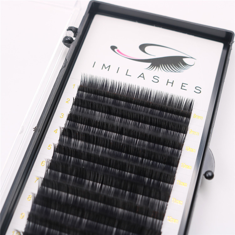 Heat bonded premium volume eyelash extensions-L