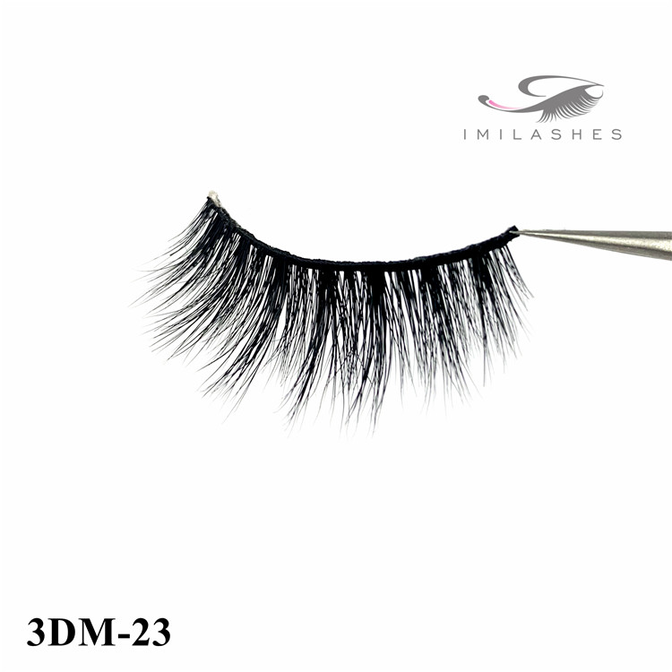 Professional 3D mink false strip lashes vendor-V