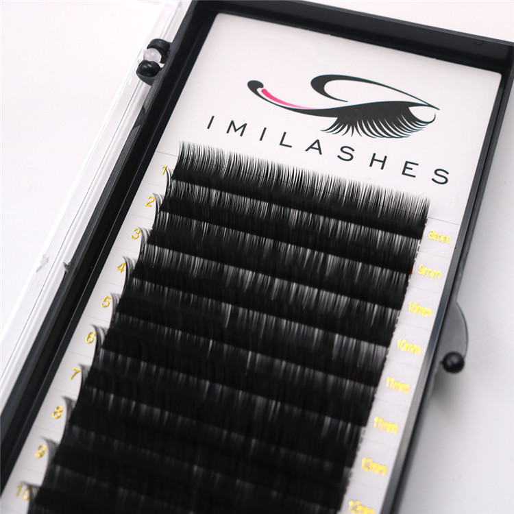 Wholesale fluffy volume eyelash extensions hybrid - A