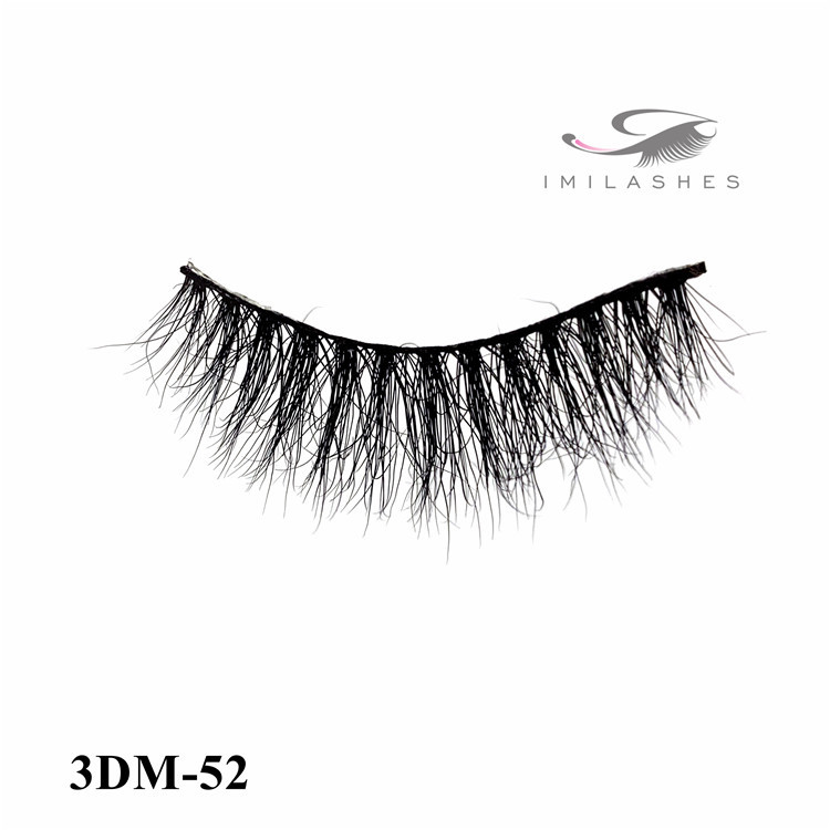 wholesale price pure handmade 3D mink strip eyelashes vendor-L