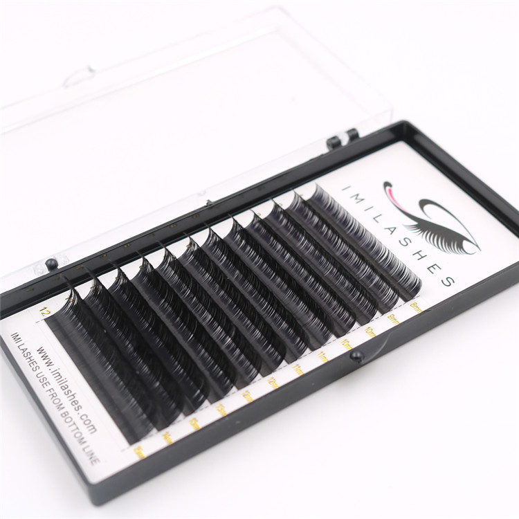 Pure handmade softest individual volume eyelash extensions-L